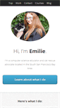 Mobile Screenshot of emiliebarnard.com